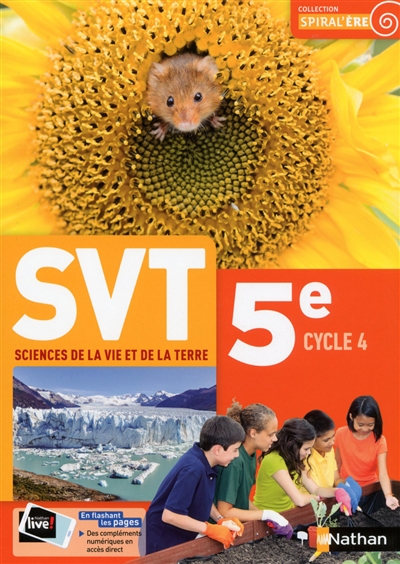 SVT, sciences de la vie et de la Terre : 5e