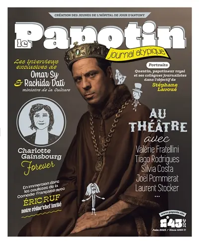 Le Papotin, journal atypique : création des jeunes de l'hôpital de jour d'Antony, n° 43. Au théâtre