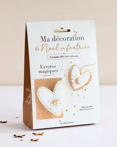 Ma décoration de Noël en feutrine : exvotos magiques : 2 projets DIY 100 % fait-main