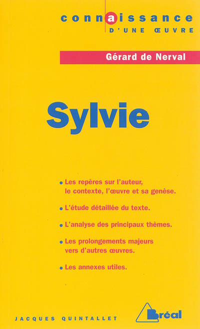 Sylvie, Gérard de Nerval