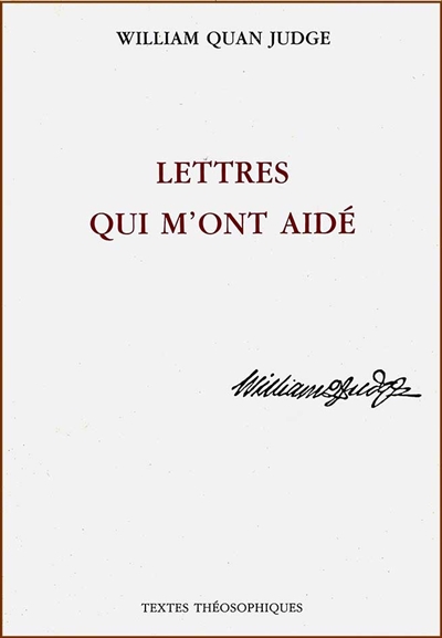 Lettres qui m'ont aidé