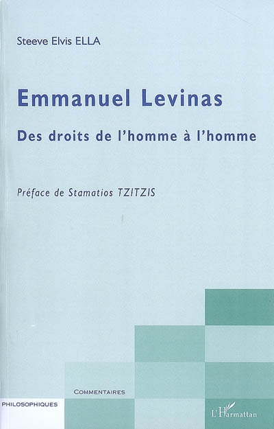 Emmanuel Levinas : des droits de l'homme à l'homme