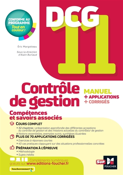 DCG 11, contrôle de gestion...