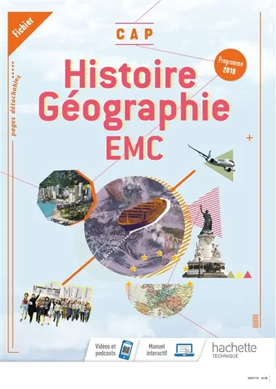 Histoire géographie, EMC, CAP : fichier : programme 2019
