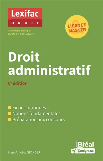 Droit administratif : licence & master