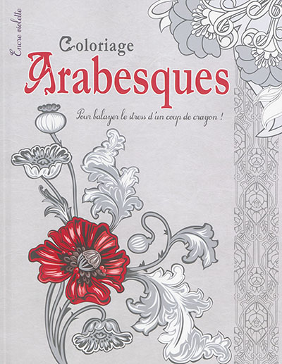 Arabesques : coloriage : grand format