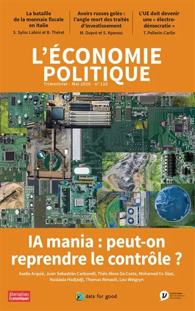 Economie politique (L'), n° 110. IA mania : peut-on reprendre le contrôle ?