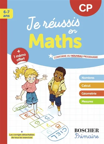 Je m'entraîne en maths : CP, 6-7 ans : conforme au nouveau programme
