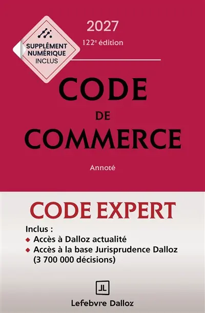 Code de commerce 2027