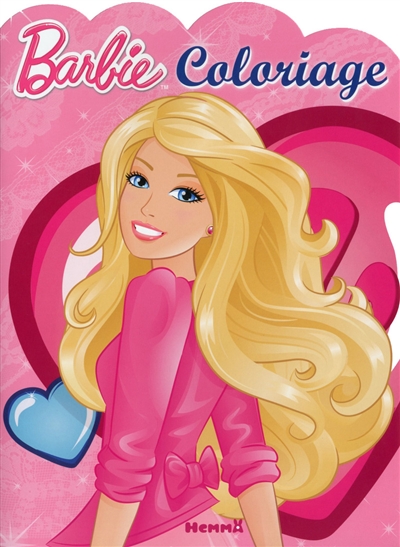 Barbie coloriage : coeur