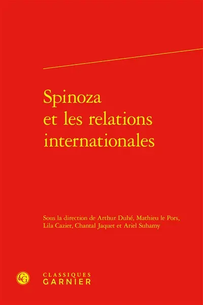 Spinoza et les relations internationales