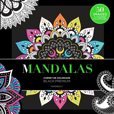 Mandalas : carnet de coloriage