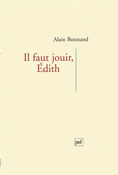 Il faut jouir, Edith