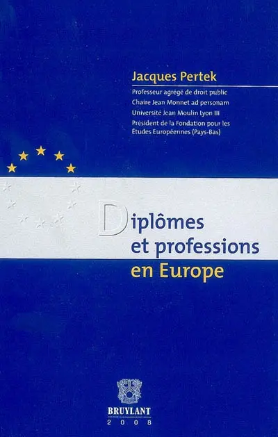 Diplômes et professions en Europe