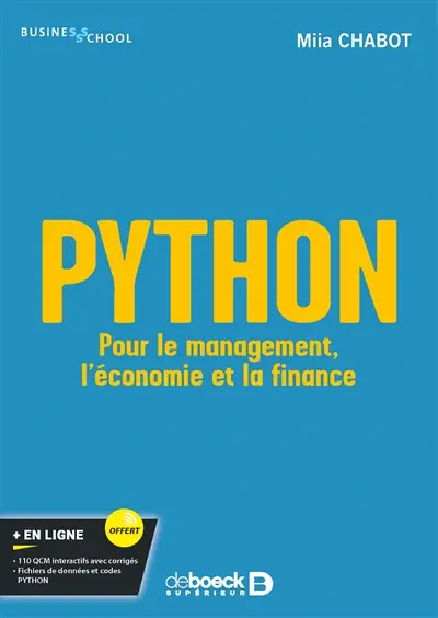 Python pour le management, l'économie et la finance