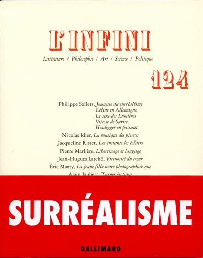 Infini (L'), n° 124