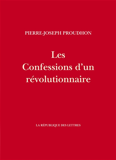 Les confessions d'un révolutionnaire