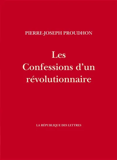 Les confessions d'un révolutionnaire