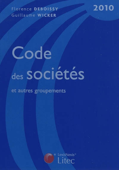 Code des sociétés et autres groupements 2010