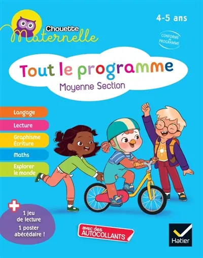 Tout le programme moyenne section, 4-5 ans : conforme au programme