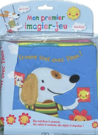 Trouve tout avec Tinou ! : mon premier imagier-jeu