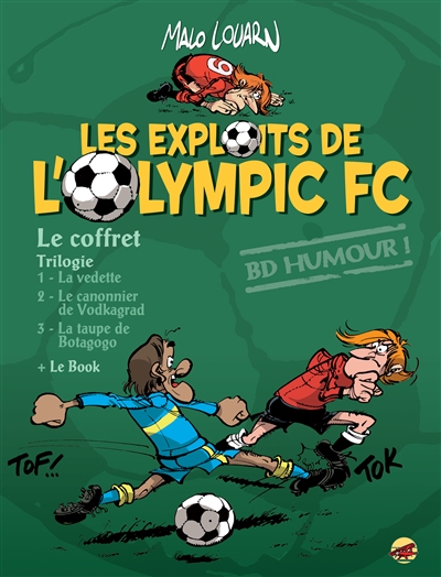 Les exploits de l'Olympic FC : le coffret : la trilogie + le book