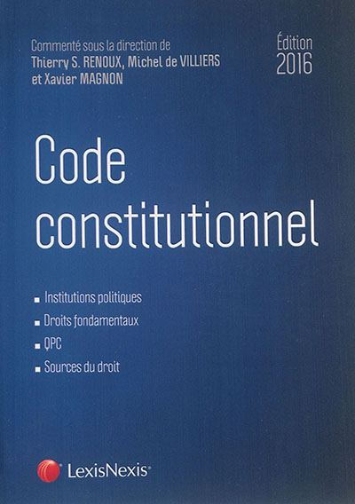 Code constitutionnel 2016