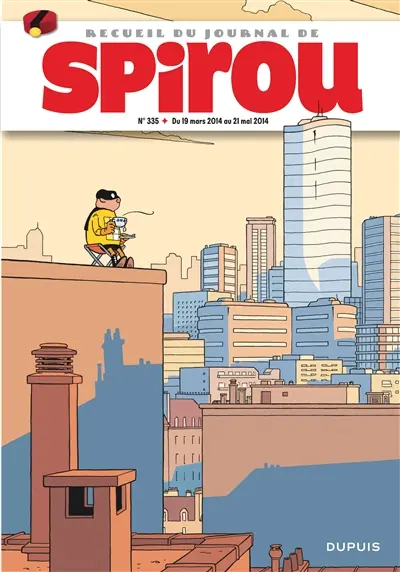 Recueil du journal de Spirou. Vol. 335. Du 19 mars 2014 au 21 mai 2014