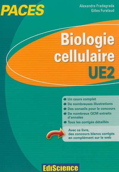 Biologie cellulaire-UE2 PACES