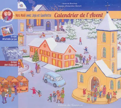 Vers Noël avec Jojo et Gaufrette : calendrier de l'Avent