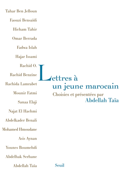 Lettres à un jeune Marocain