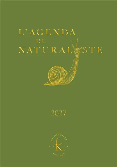 L'agenda du naturaliste 2027 : une année avec la faune sauvage