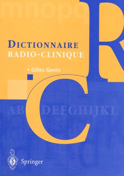 Dictionnaire radio-clinique