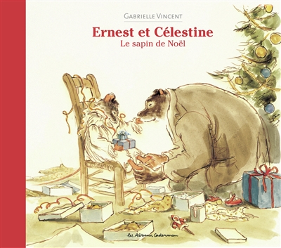 ernest et célestine. le sapin de noël