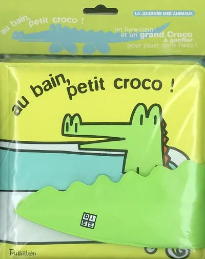 Au bain, petit croco !