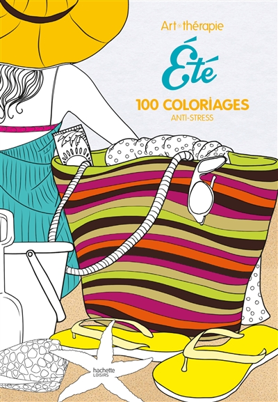 Eté : 100 coloriages anti-stress