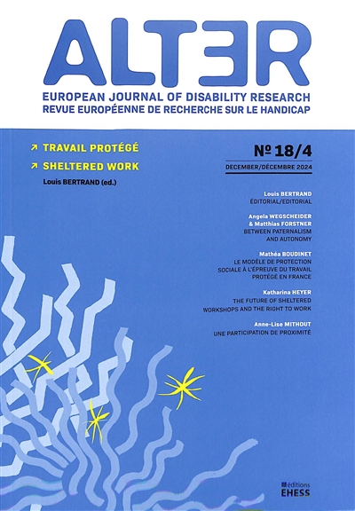 Alter : european journal of...