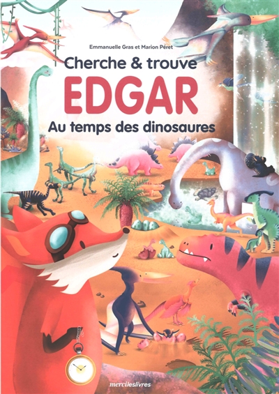 Cherche & trouve Edgar au temps des dinosaures