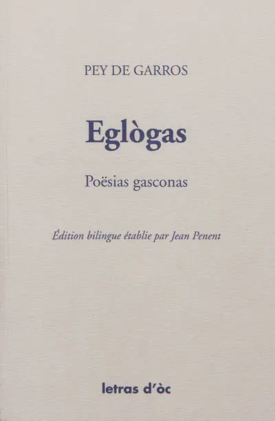 Eglogas : poësias gasconas