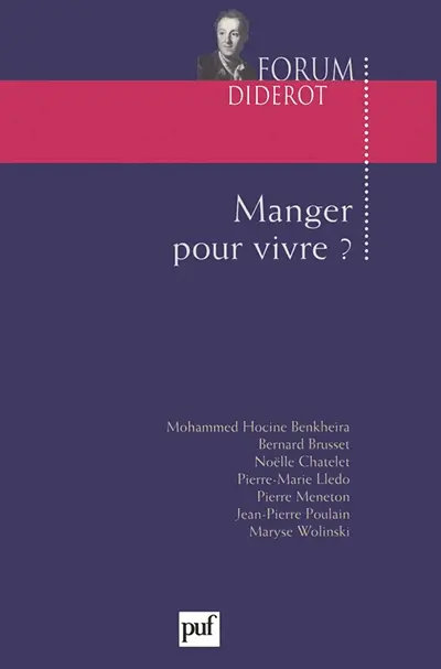Manger pour vivre ?