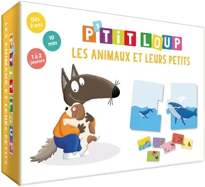 P'tit loup : les animaux et leurs petits