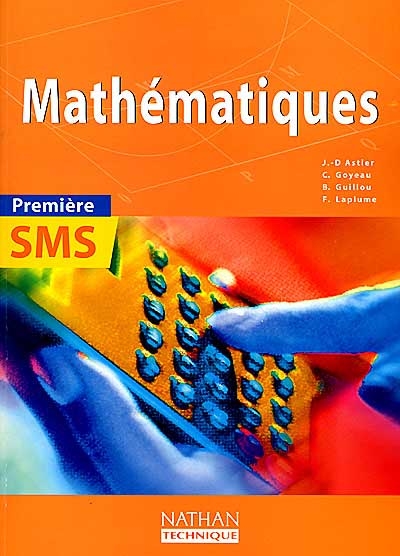 Mathématiques 1re SMS : livre de l'élève