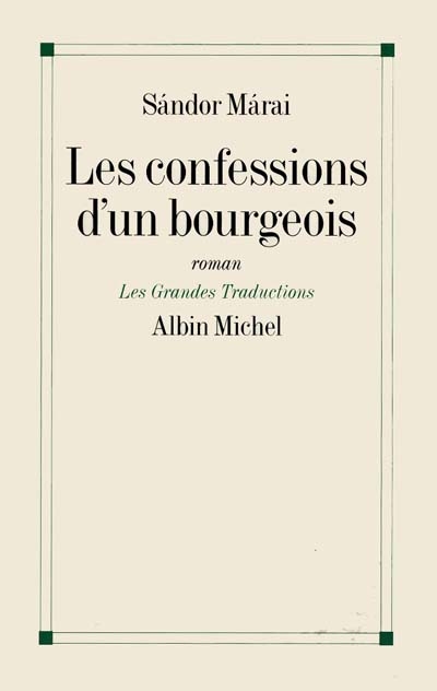 Les confessions d'un bourgeois