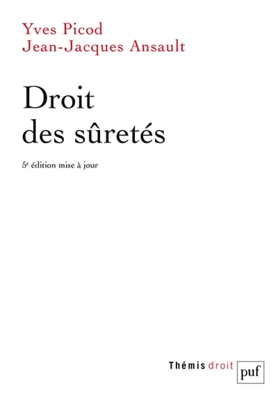 Droit des sûretés