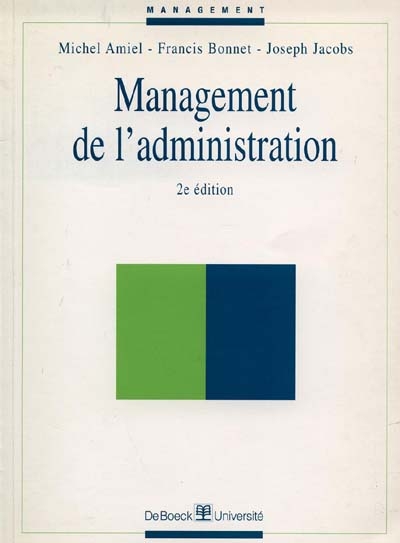 Management de l'administration