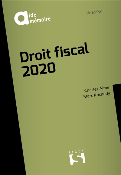 Droit fiscal 2020