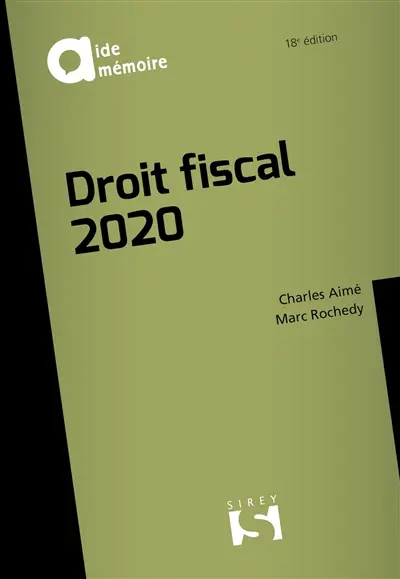 Droit fiscal 2020