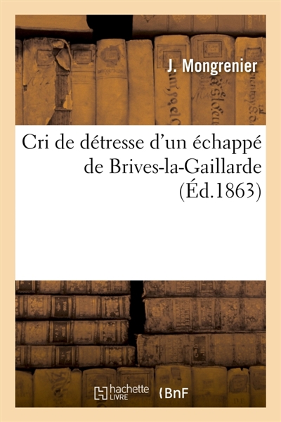 Cri de détresse d'un...