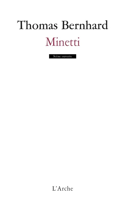 Minetti : portrait de l'artiste en vieil homme