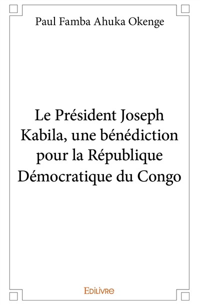 Le président joseph kabila,...